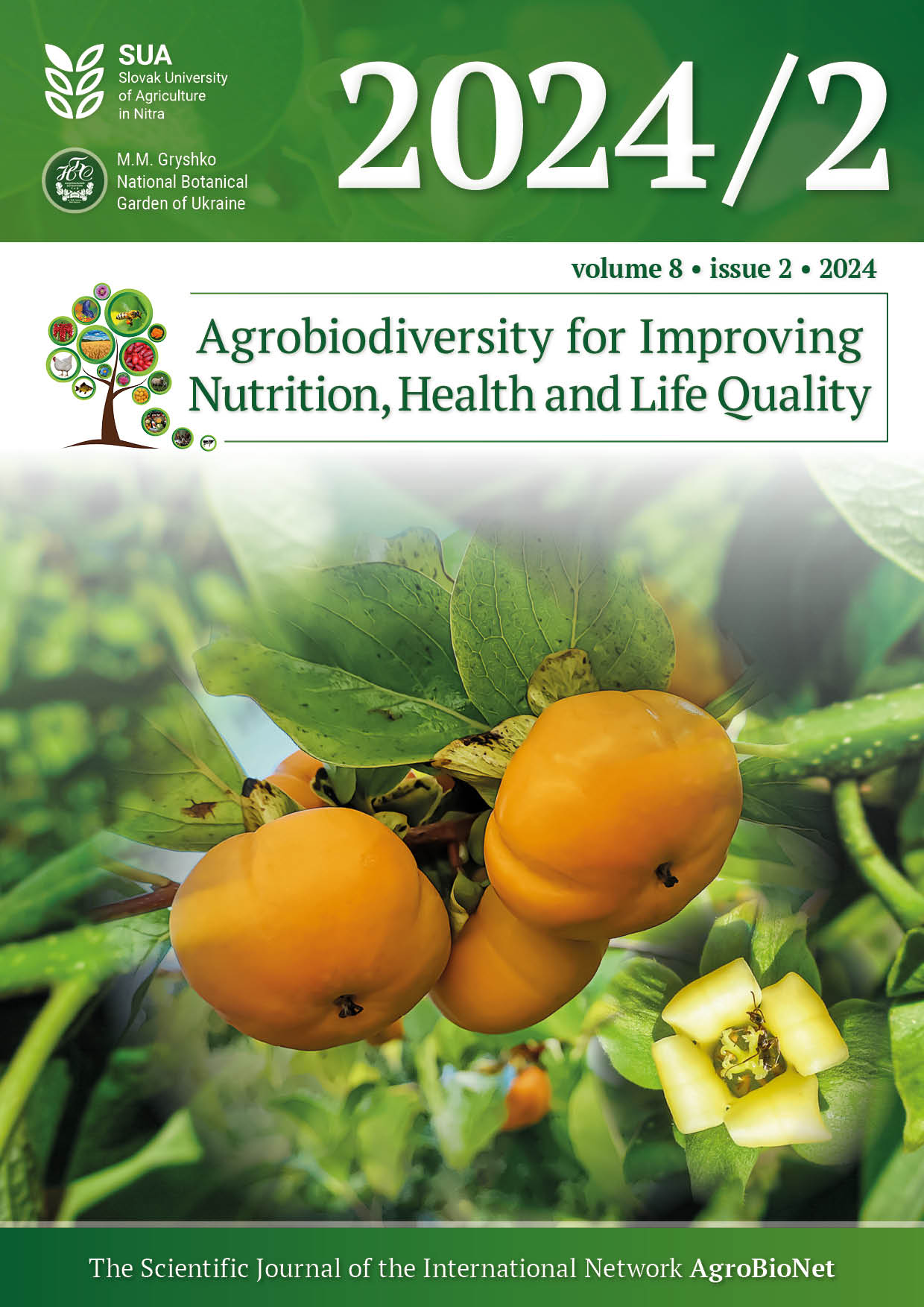 Agrobiodiversity for Improving Nutrition, Health and Life Quality volume 8, issue 2, 2024